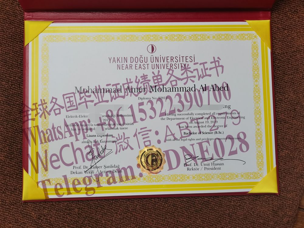 购买假土耳其近东大学毕业证多少钱