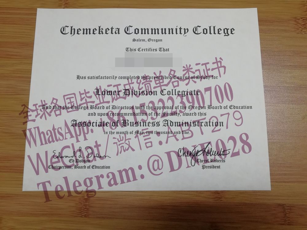 购买假美国切梅克塔社区学院毕业证多少钱